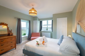 5 bedrooms, iron/ironing board, travel cot, free WiFi