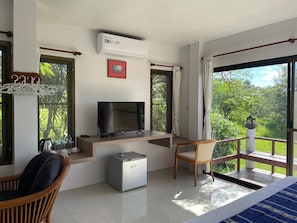Family Villa, Mountain View | Desk, free WiFi, bed sheets - Phuphamok Valley Resort (Dan Sai)