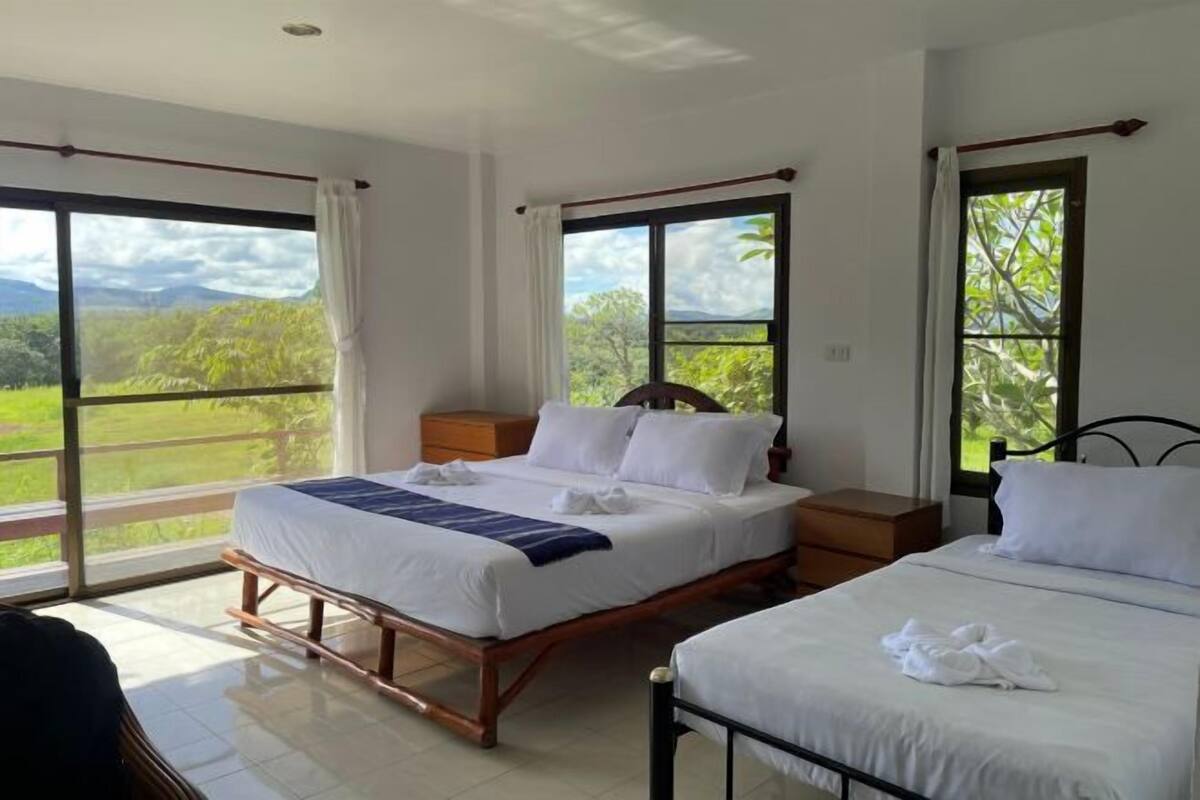 1 habitación, escritorio, wifi gratis y ropa de cama