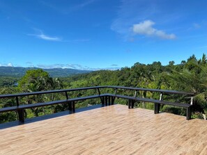 Vista des de l'allotjament