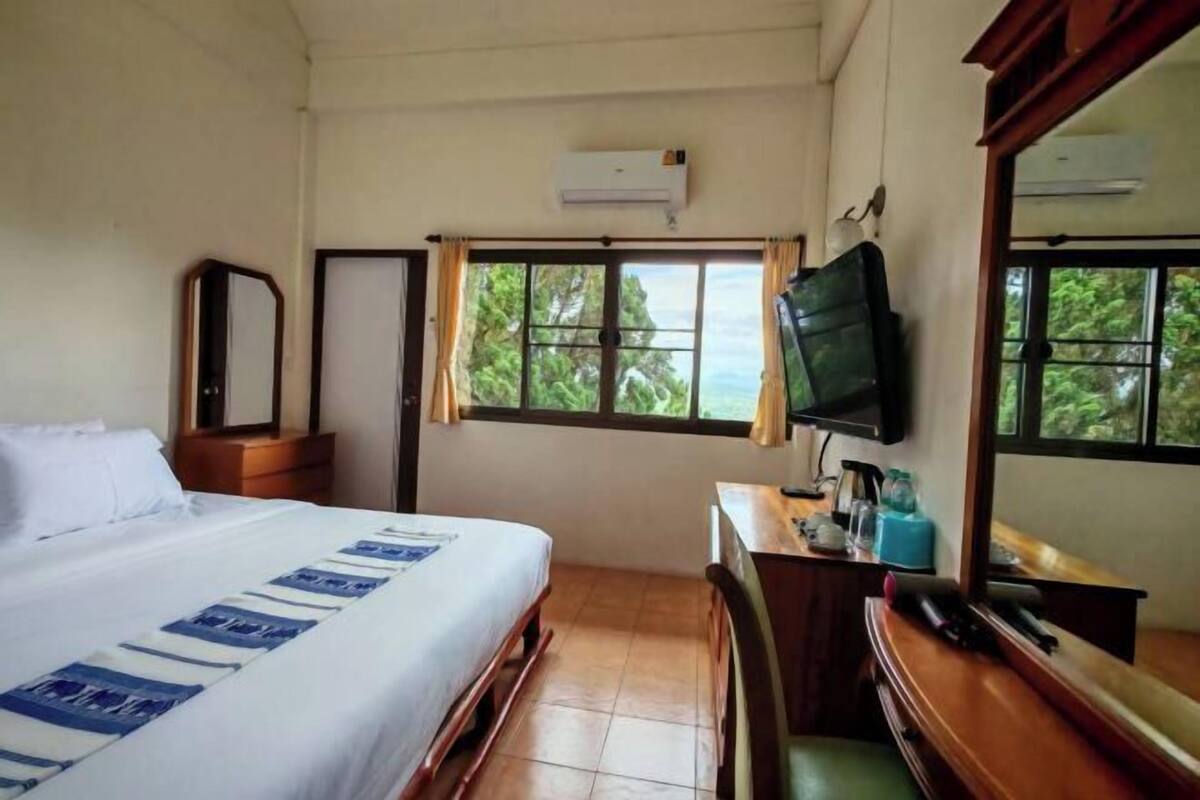 1 habitación, escritorio, wifi gratis y ropa de cama