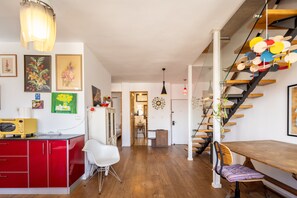 Apartment | Living area - Allenby Artsy Stay by Sea N' Rent (Tel Aviv)