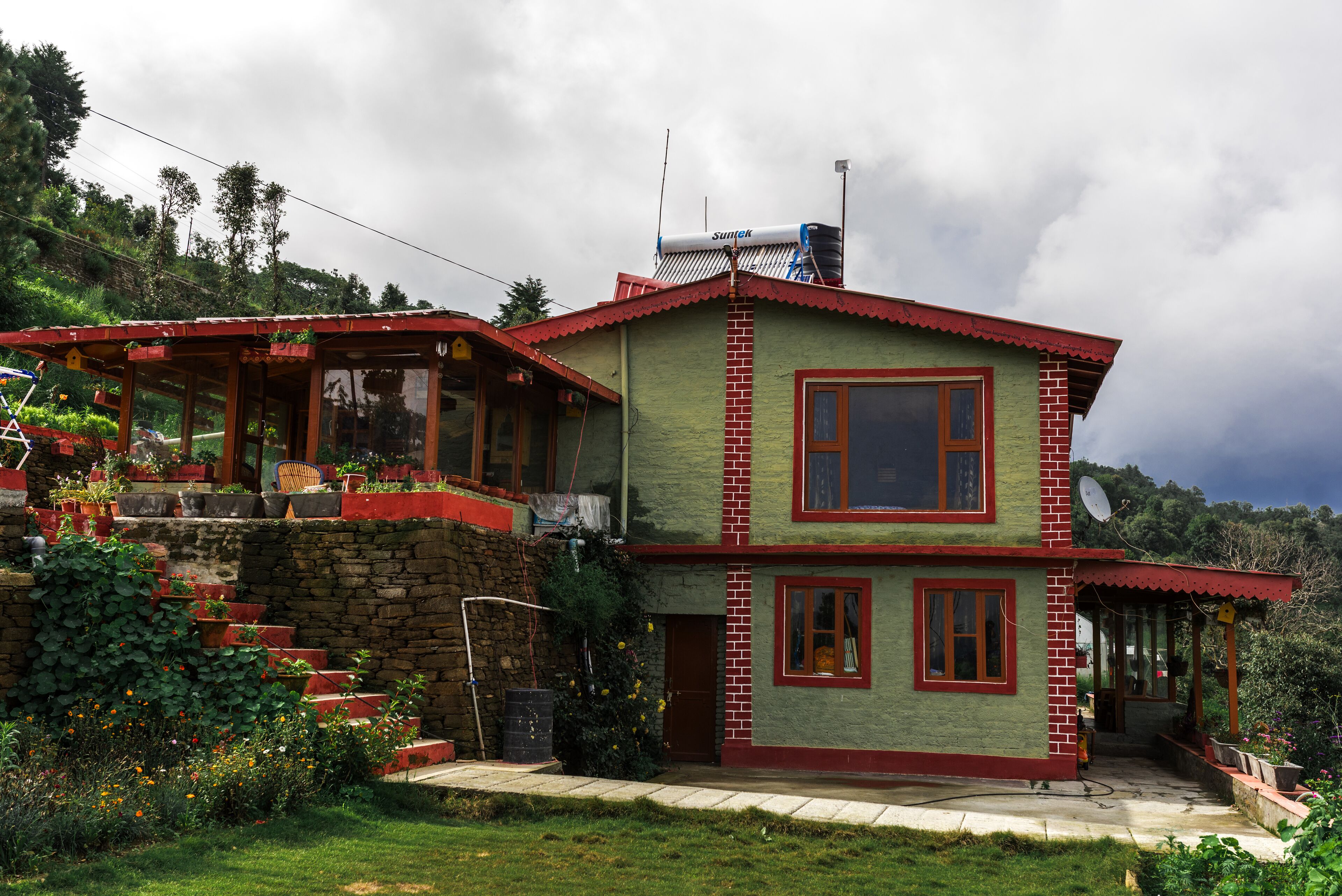 Front of property