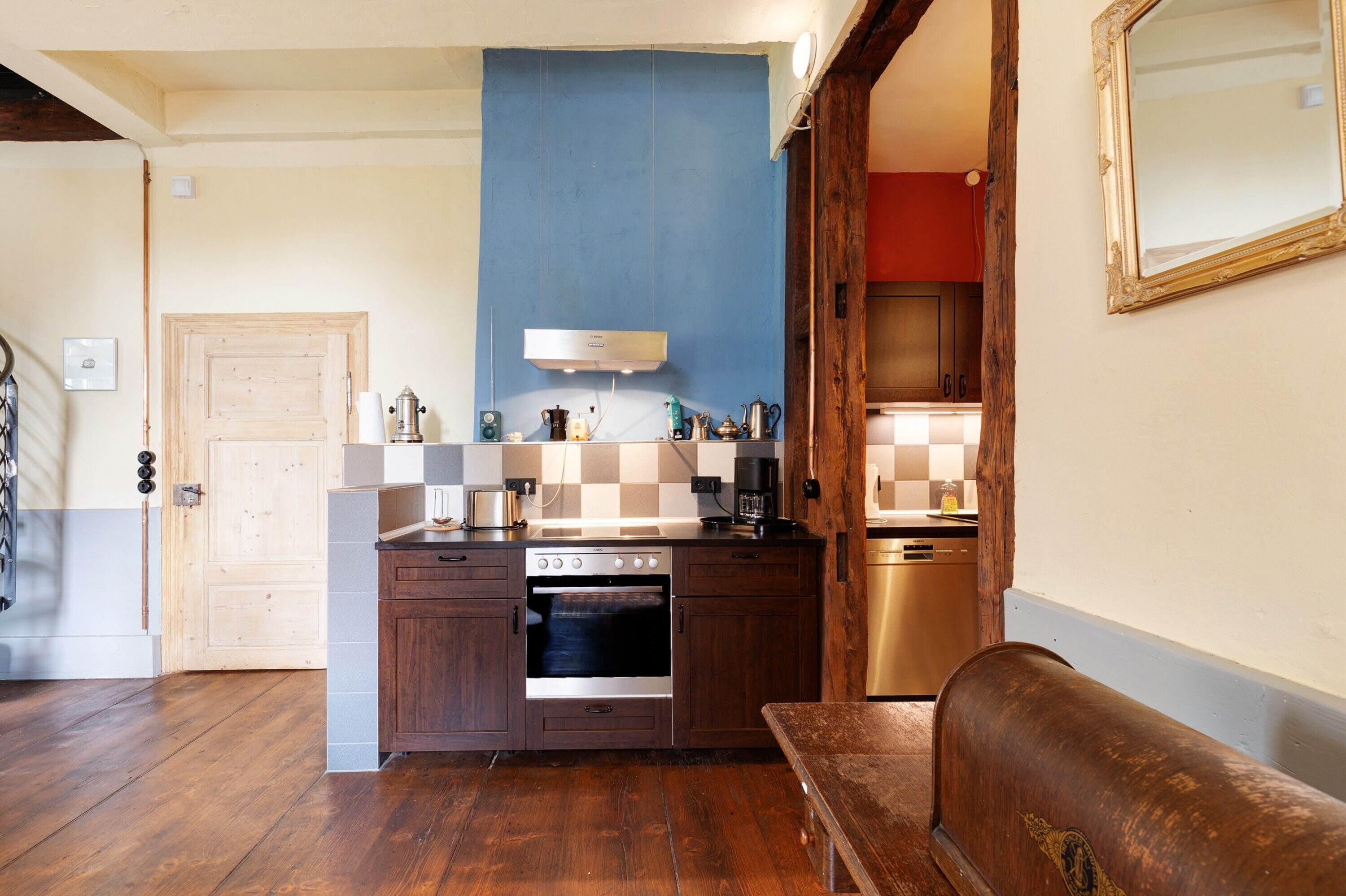 Réfrigérateur, four, plaque de cuisson, lave-vaisselle