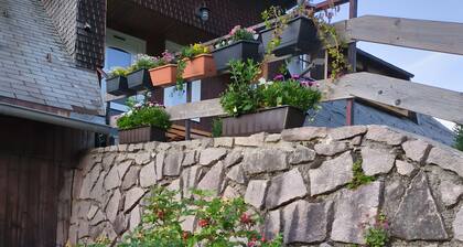 Appartement "Schwarzwaldferienwohnung Oberle" avec vue sur les montagnes, balcon et Wi-Fi