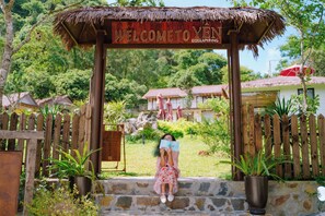 Fassade der Unterkunft