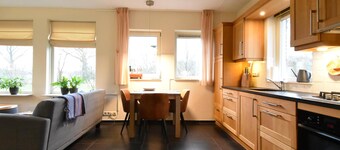 Rural apartment with garden