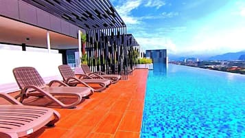 Rooftop pool
