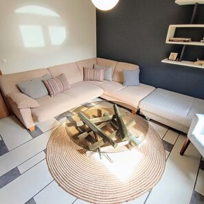 Apartment, 1 Bedroom, Smoking, Terrace | Living area - On The Terrace La Vida Joy Mansard Top Kitchen (Belgrade)