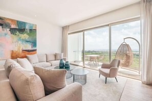 TV, offices - 2br apartment with balcony and views (Punta Cana)