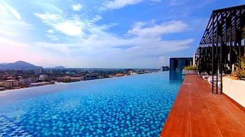 Rooftop pool