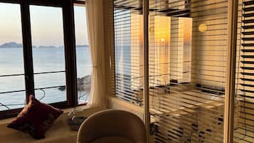 Blick vom Balkon