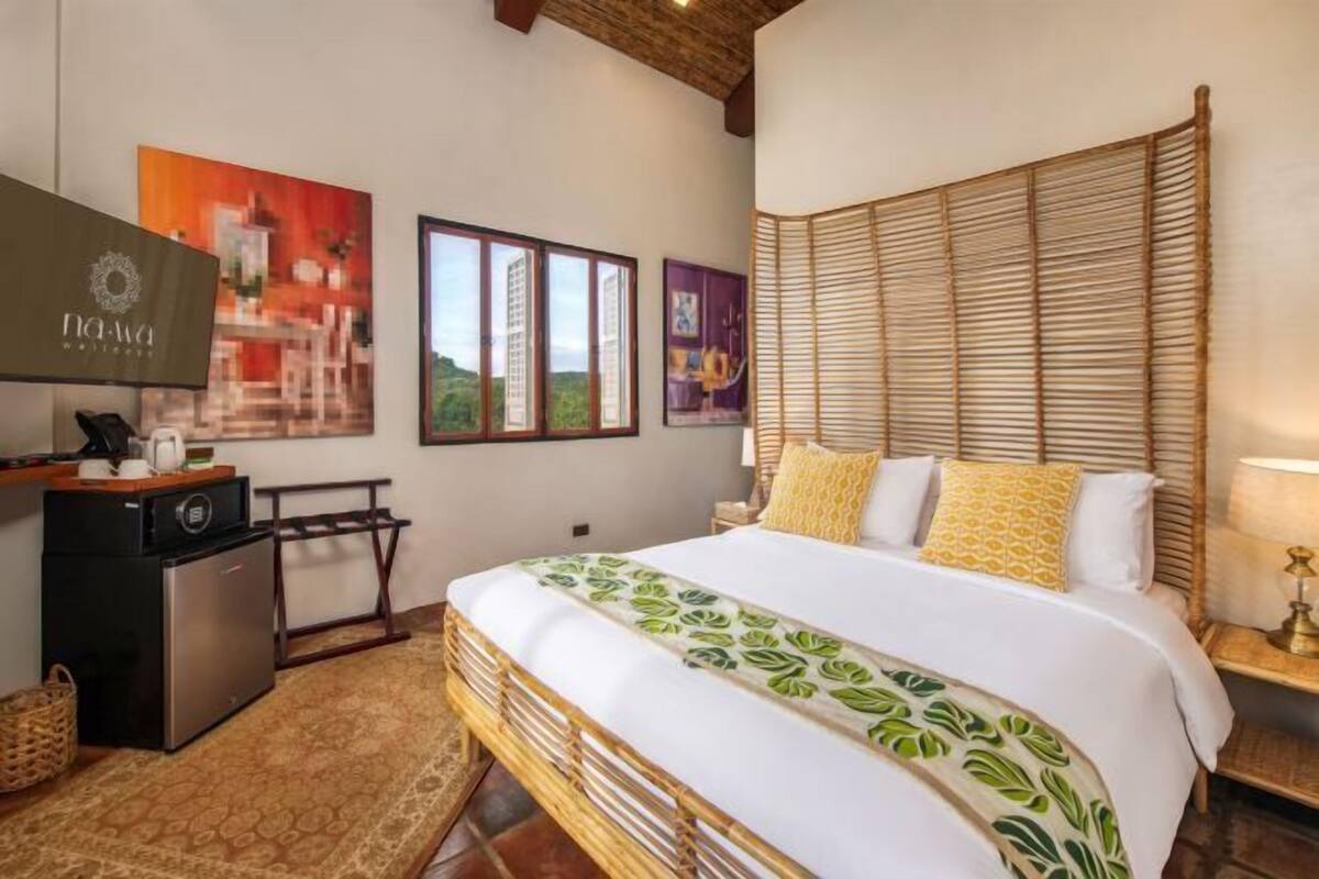 Minibar, in-room safe, blackout drapes, WiFi (free)