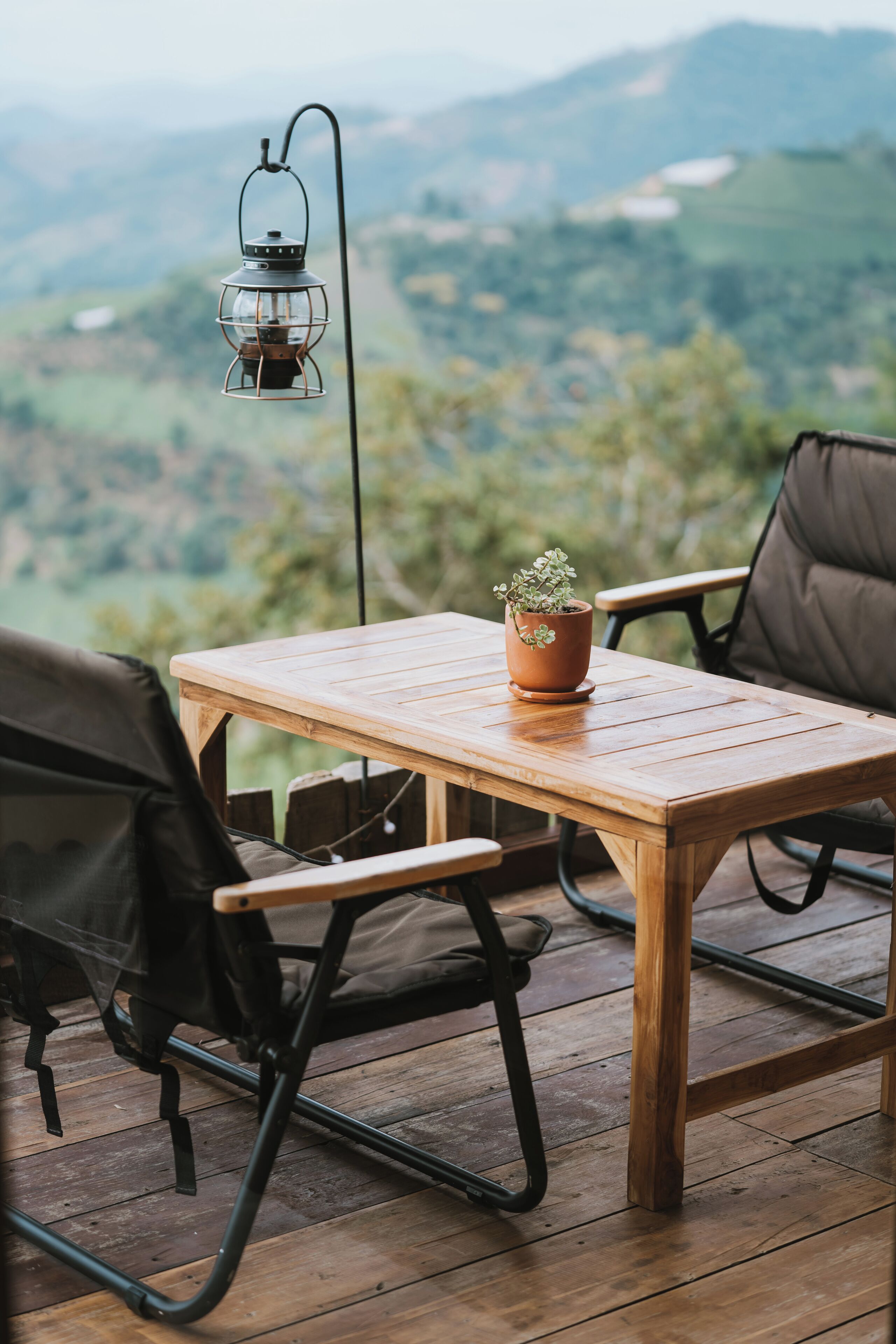 스탠다드 빌라, 발코니, 언덕 전망 | 야외 식당