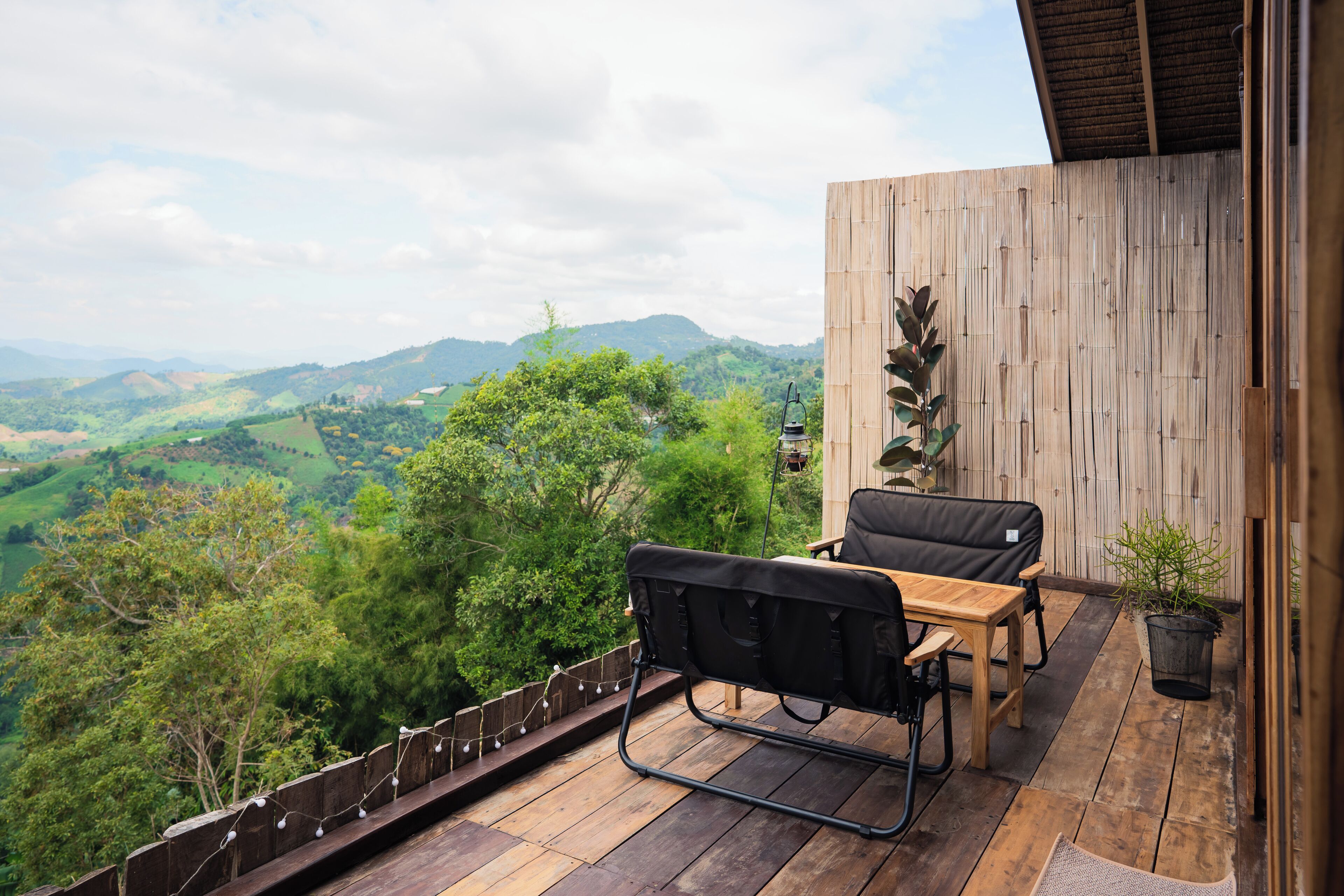 Standard Villa, Balcony, Hill View | Outdoor dining