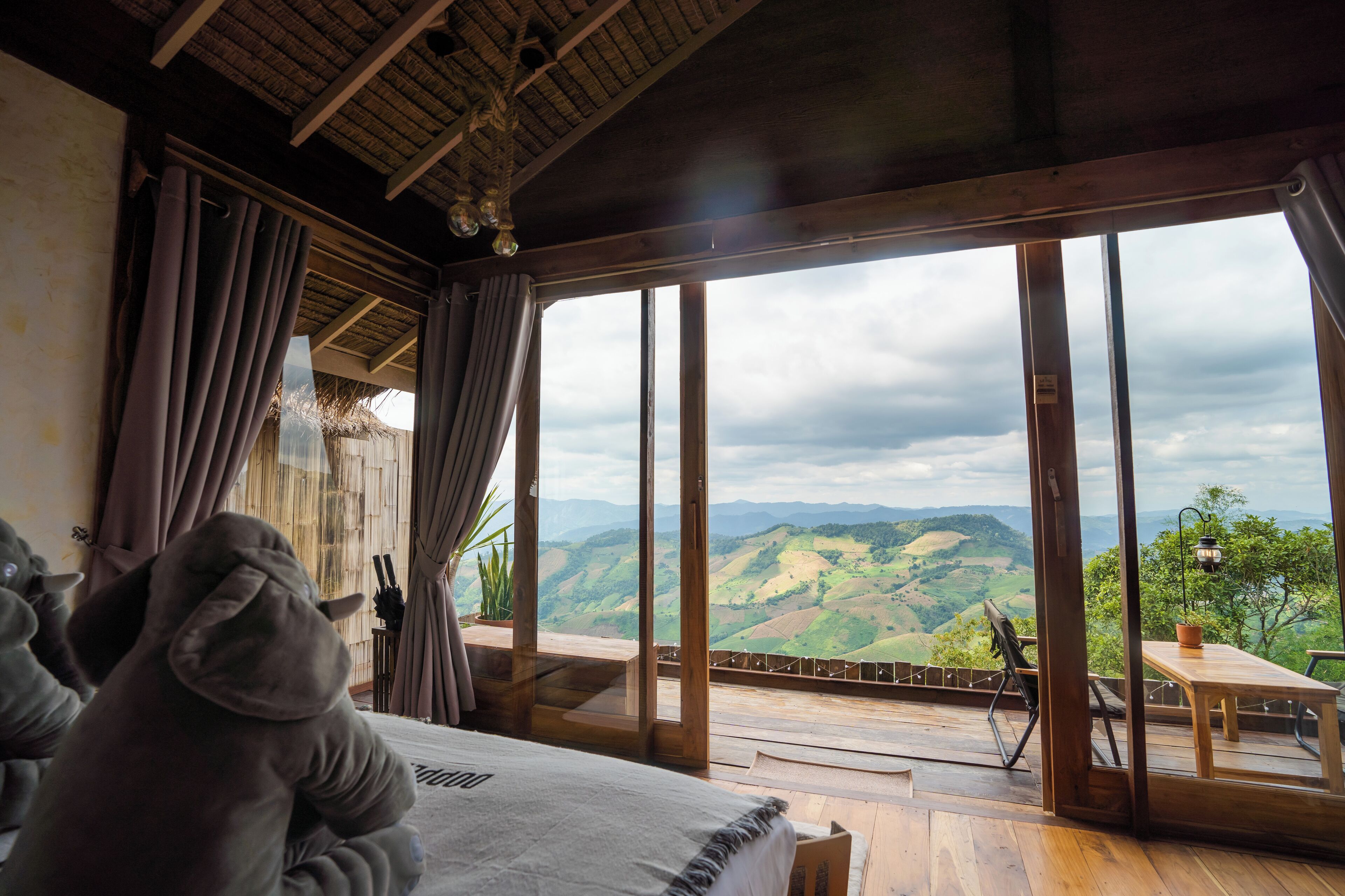 Villa – standard, balkong, utsikt mot høyde | 1 soverom, skrivebord, skrivebord for bærbar PC og wi-fi (inkludert)