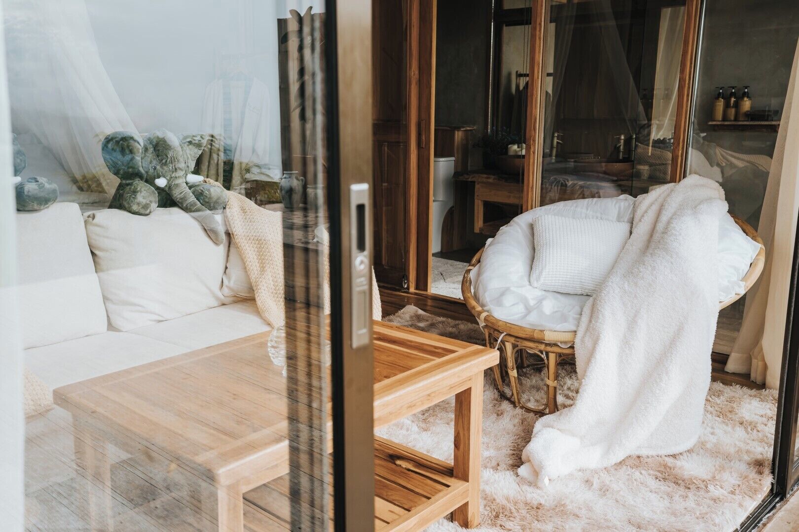 Biệt thự Deluxe, ban công, quang cảnh đồi núi | Nội thất