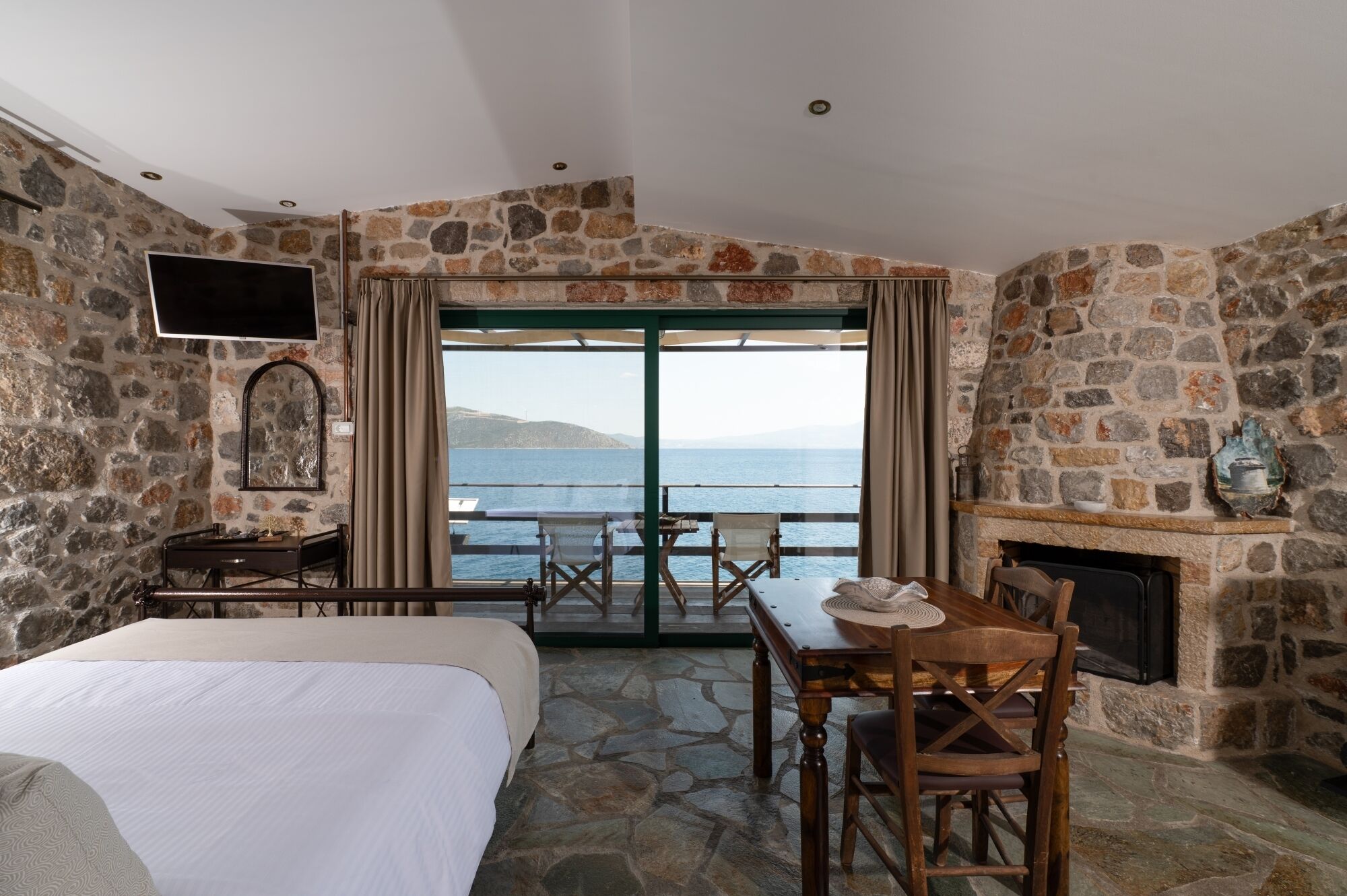 Luksussviitti, merinäköala | Näkymä huoneesta