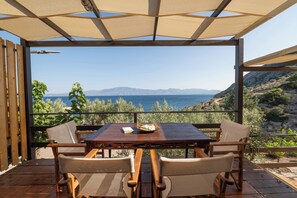 Familieleilighet, 2 soverom, sjøutsikt | Balkong