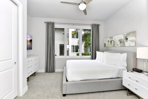 3 bedrooms, in-room safe, iron/ironing board, free WiFi