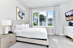 3 bedrooms, iron/ironing board, internet, bed sheets
