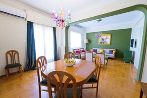 City Apartment | Living area | Flat-screen TV