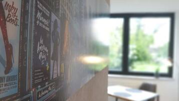 Blick von der Unterkunft