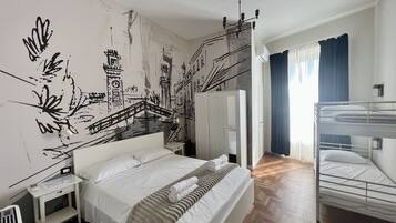 1 chambre, Wi-Fi gratuit, draps fournis