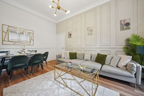 Deluxe Apartment | Living area - Blythswood Apartment (Glasgow)