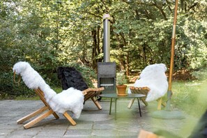 Cabin | Terrace/patio - De Wever Lodge (Otterlo)