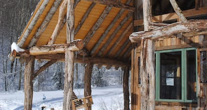 Off-the-Grid Historic 1930 Farmhouse Adventure on Working Horse Farm with Sauna