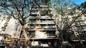 A multi-story building with a McDonald's restaurant on the ground floor. - K.A.E Residency (Mumbai)