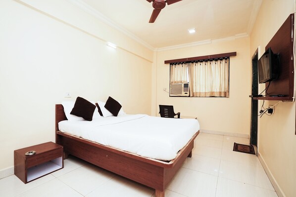 Deluxe-rum | Skrivbord, mörkläggningsgardiner, extrasängar och gratis wi-fi