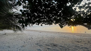 On the beach