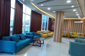 Sala de estar en el lobby