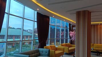 Sala de estar en el lobby