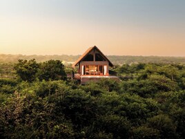 奢华小屋, 1 间卧室, 私人游泳池 | 高档床上用品、记忆海绵床垫、客房内保险箱、特色装修