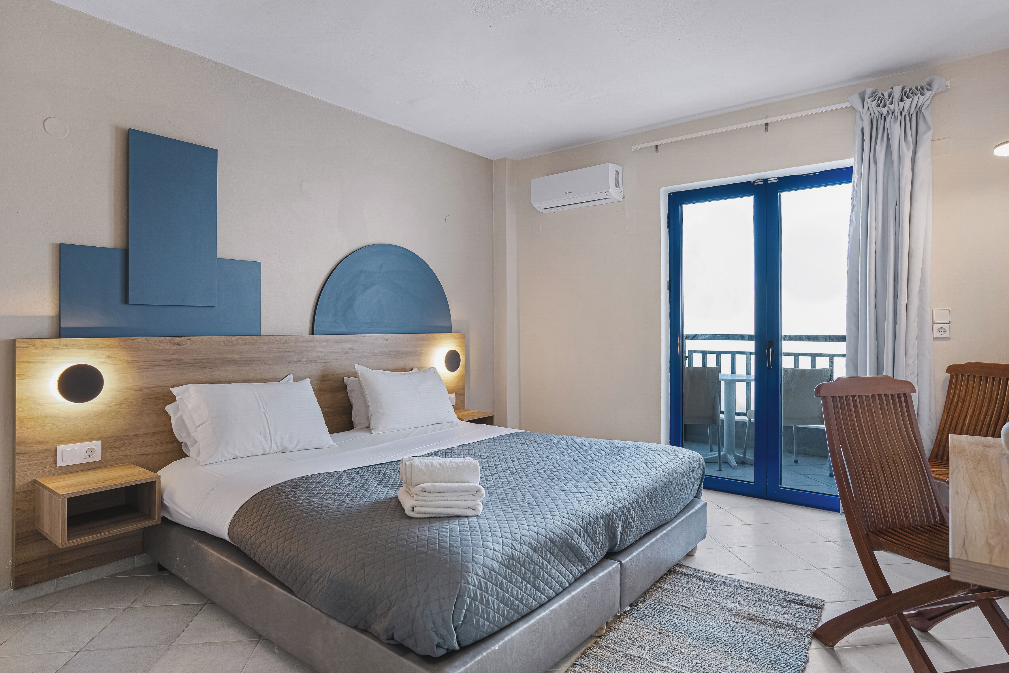 Apartment Sea View | In-room safe, soundproofing, free WiFi, bed sheets