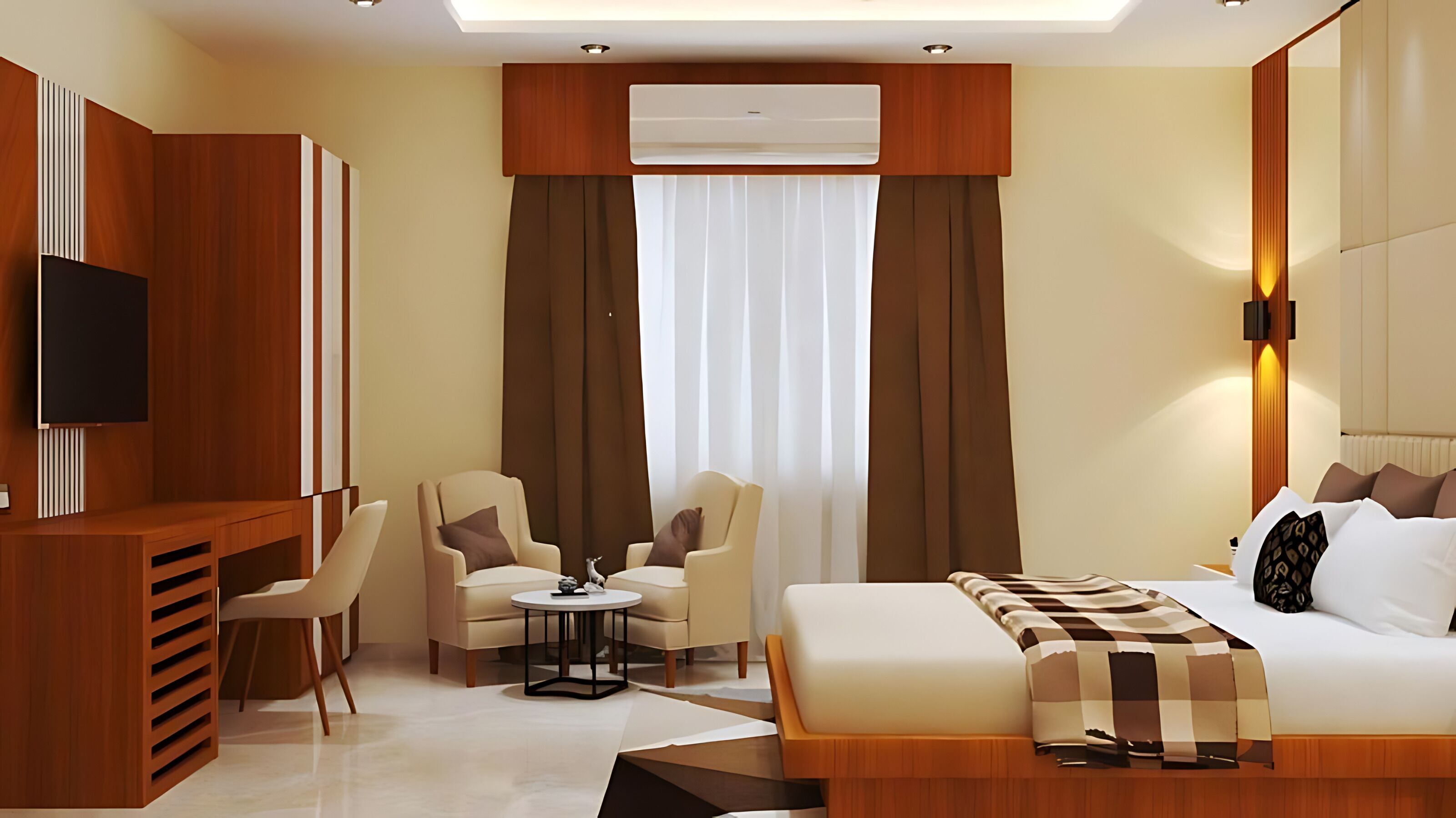 Superior Room | Egyptian cotton sheets, premium bedding, desk, free WiFi