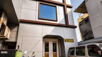 Fassade der Unterkunft