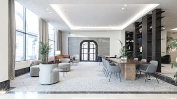 Lobby sitting area