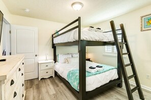 3 chambres, Wi-Fi, literie fournie