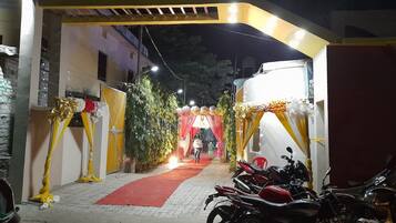Entrada de la propiedad