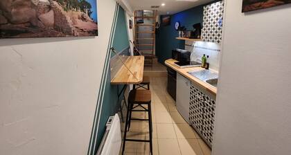 L'abri cĂŽtier, duplex de 18 M2.