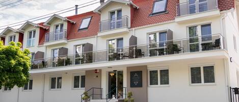 Majoituspaikan julkisivu