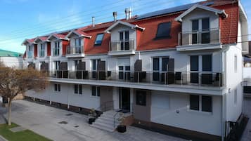 Voorkant van accommodatie