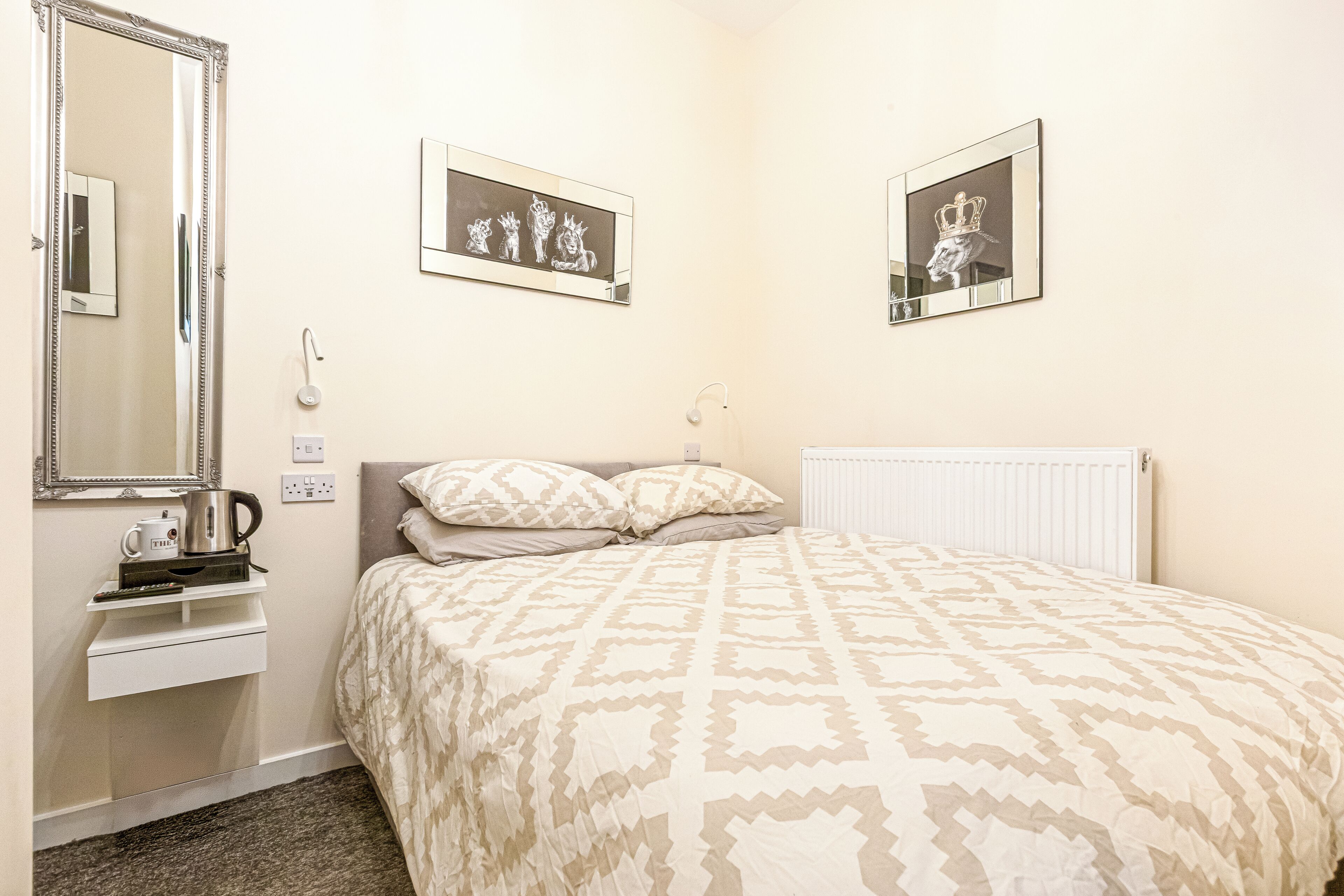 Economy Ground Floor Double Room (NO Window) | Free WiFi, bed sheets