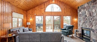 Spider Lake Oasis | Beach | Fire Pit | Dock | Private | Fishing