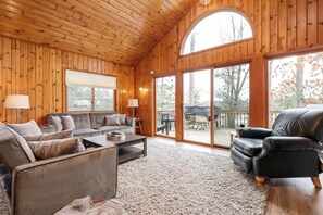 电视、壁炉、办公室