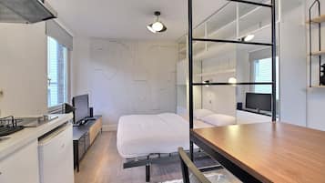 1 slaapkamer, reisbedje, wifi, beddengoed